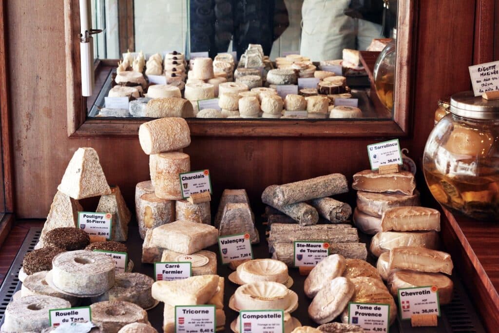 Liste de fromages à Reims