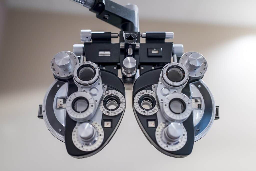 appareil d'ophtalmologue